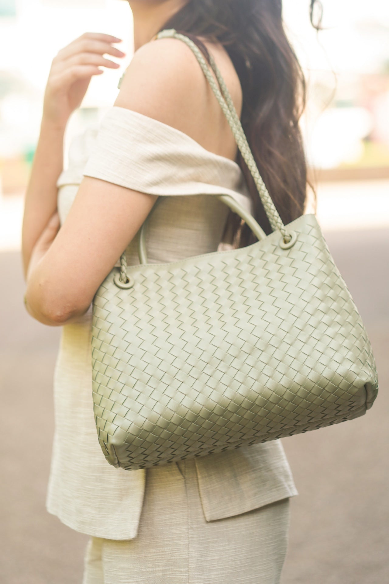 DIANA BAG LARGE - OLIVE